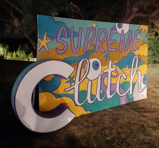 Fresque participative réalisée lors de l'évènement