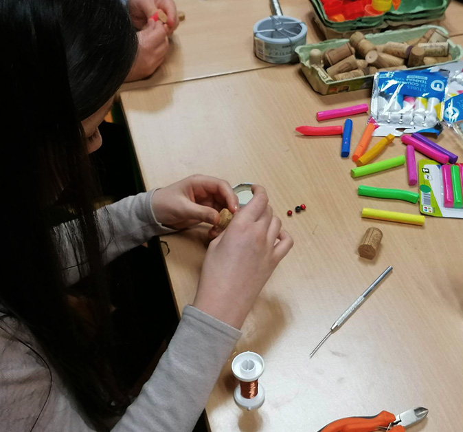 Atelier confection de marionnettes