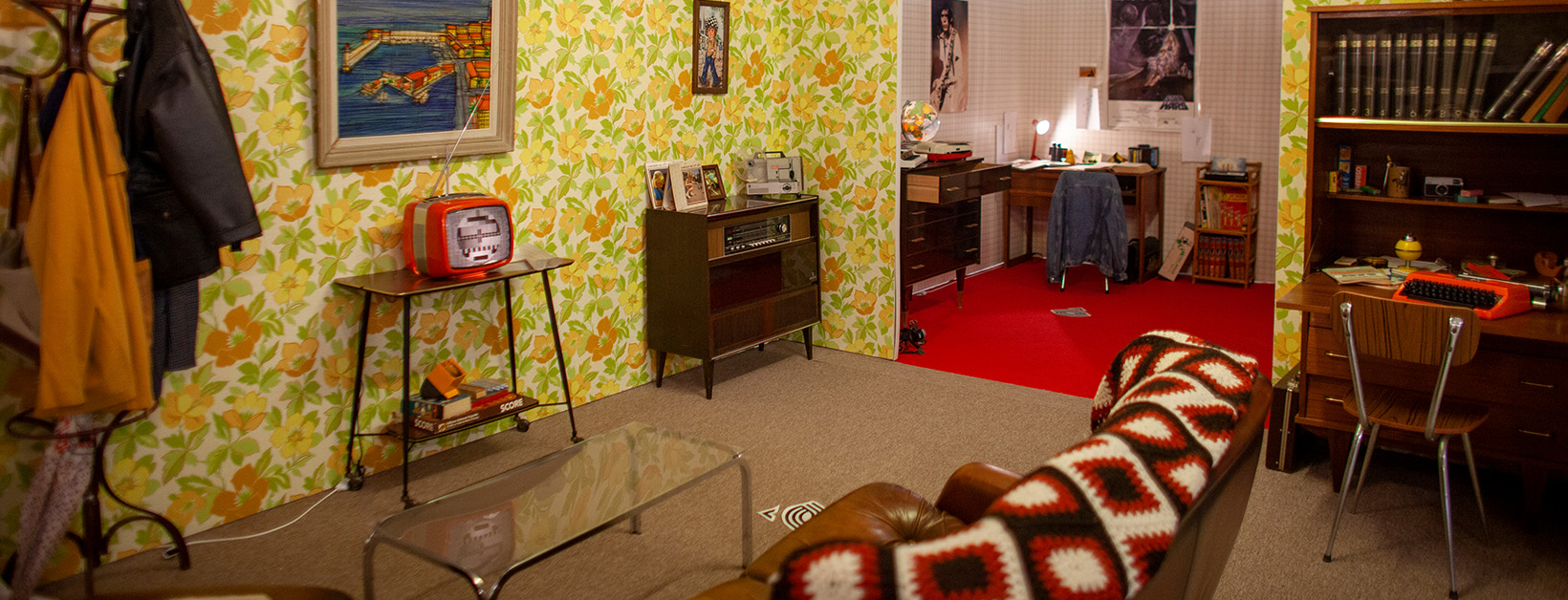 Mise en situation, appartement année 70