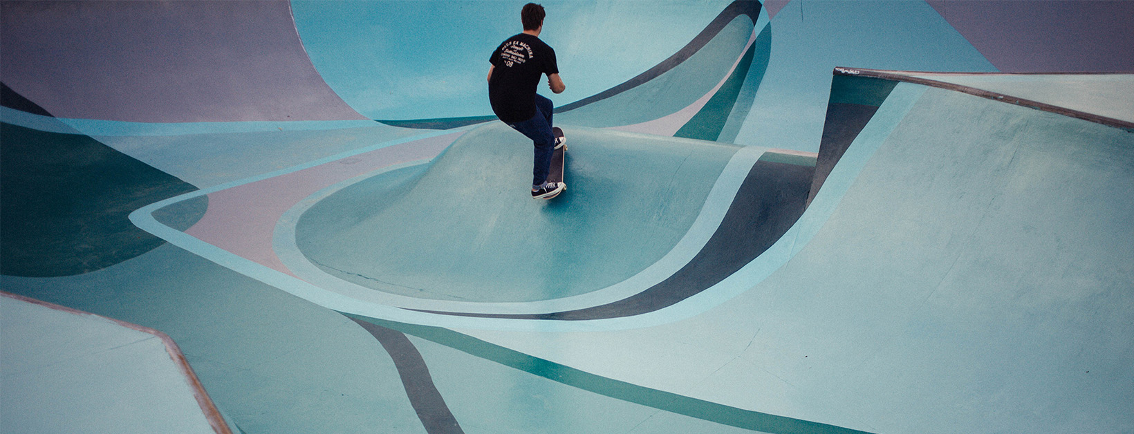 Réalisation d'une peinture monumentale sur le skatepark de Montauban